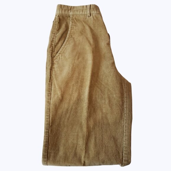 Michel Rene Vtg Mens Corduroy Pants Straight Fit Cotton Blend khaki Size 30 - Picture 16 of 16